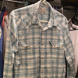Lucky Brand Large LS Shirt with Pearl Snap Buttons